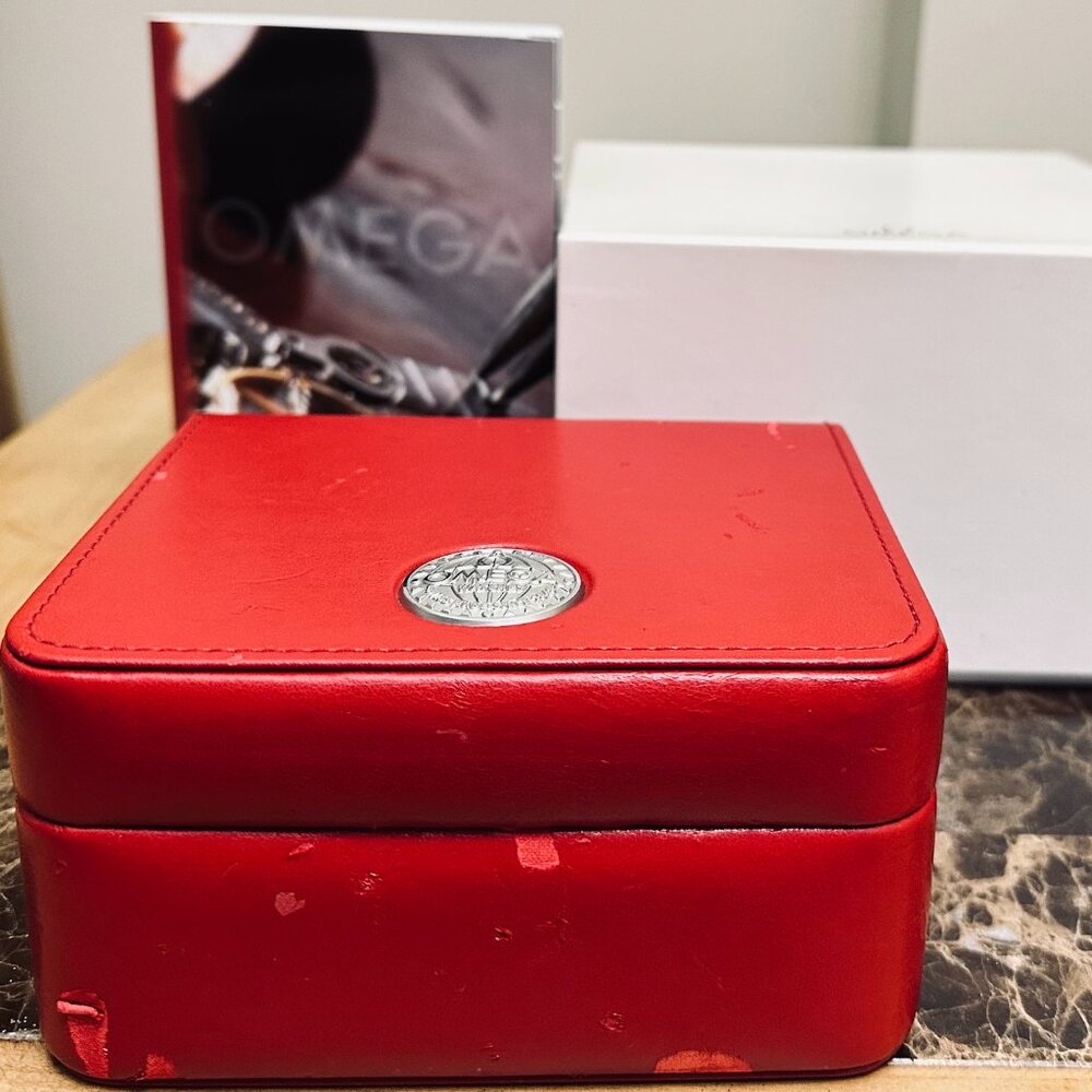 Authentic Omega Watch Box with Original Manual and Watch Case! 🕰️✨